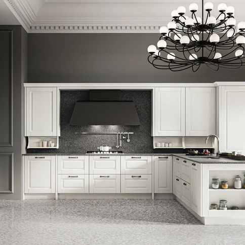 Cucina Classica con penisola Asolo 04 di Arredo3