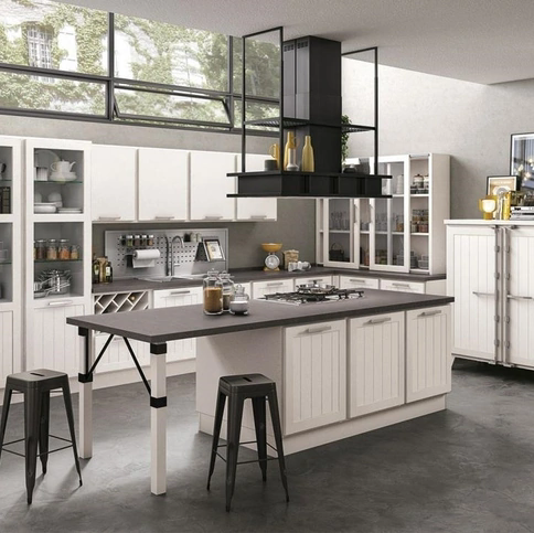 Cucina Classica con isola Provenza 04 di Lube