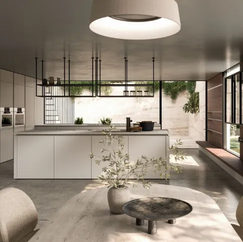 Cucina Design con isola Quadra 03 di Snaidero