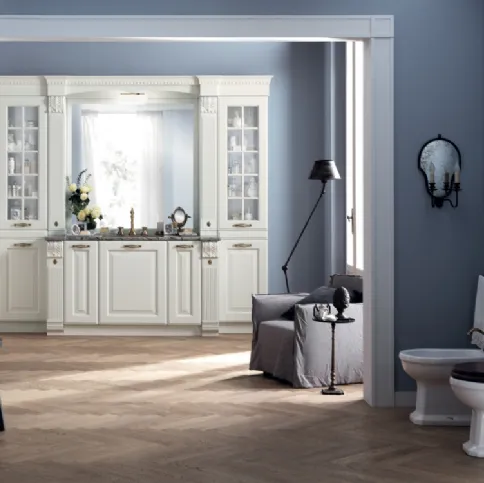 Mobile da Bagno Baltimora Laccato Opaco Bianco di Scavolini Bathrooms