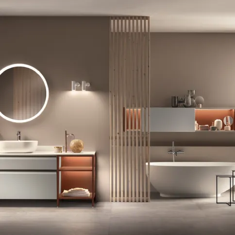 Mobile da Bagno Formalia in PET Pioggia di Scavolini Bathrooms