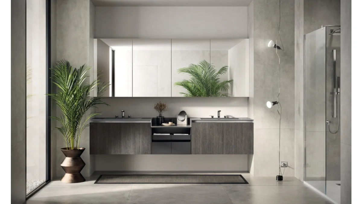 Mobile da Bagno Lido in Decorativo Oriental di Scavolini Bathrooms