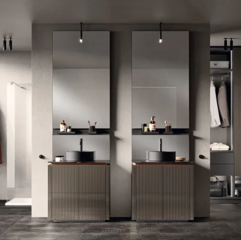 Mobile da Bagno Lido Laccato Lucido Cuvée di Scavolini Bathrooms