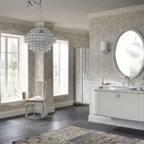 Mobile da Bagno Magnifica Laccato Opaco Grigio Airone di Scavolini Bathrooms