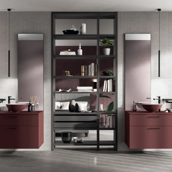 Mobile da Bagno Lido Laccato Lucido Cuvée di Scavolini Bathrooms