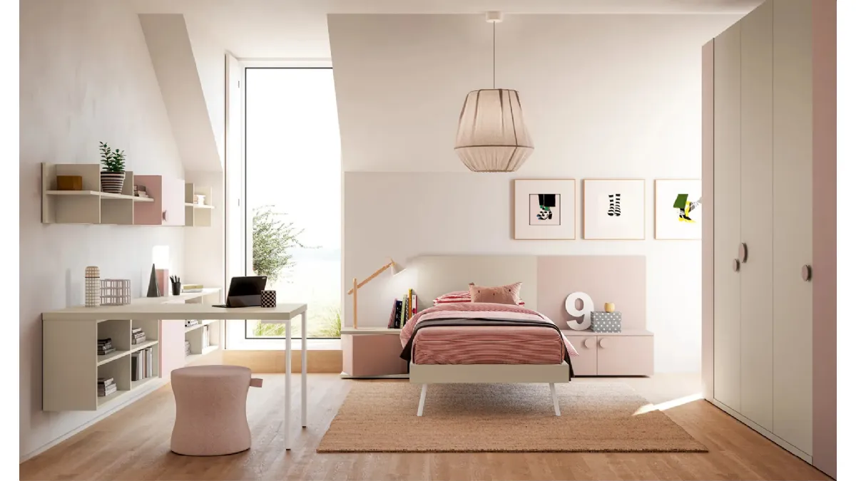 Cameretta Layout 01A di Doimo Cityline