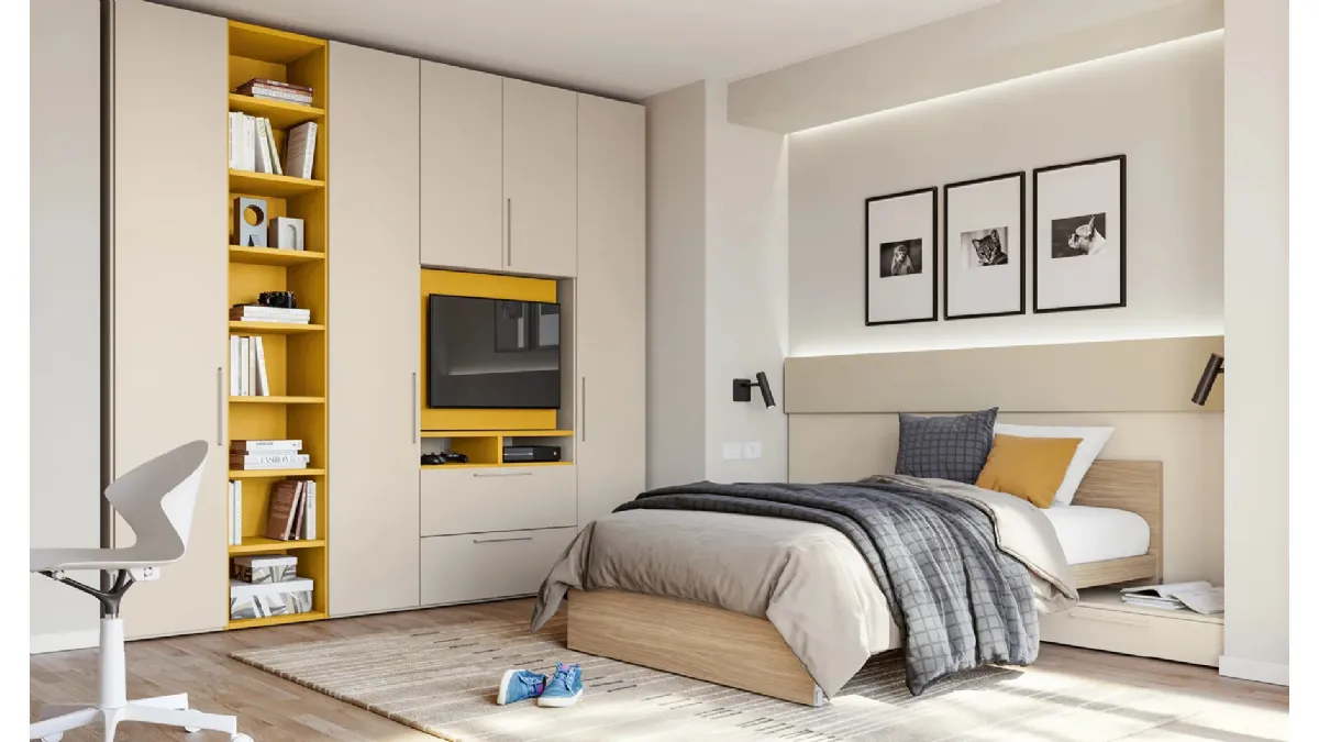 Cameretta Layout 11A di Doimo Cityline