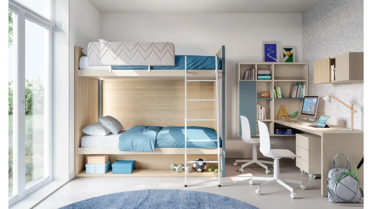 Cameretta Layout 12B di Doimo Cityline