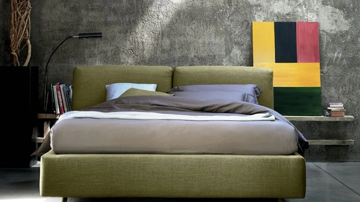 Letto Kuna con box contenitore di Bontempi Letti Design