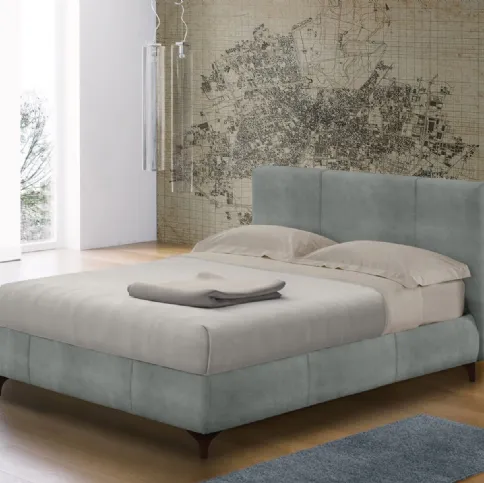 Letto in tessuto imbottito Urban Maxter Due di Altrenotti