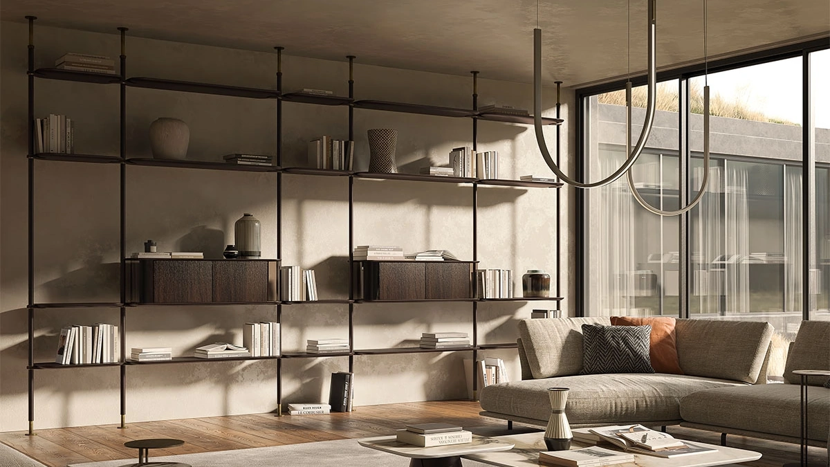 Libreria modulare Harbour di Cattelan Italia