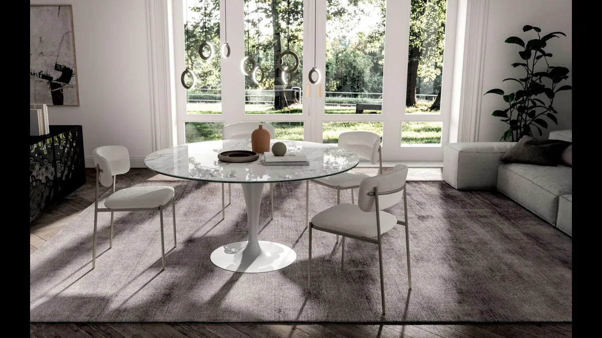Sedia di design Ego di Ozzio