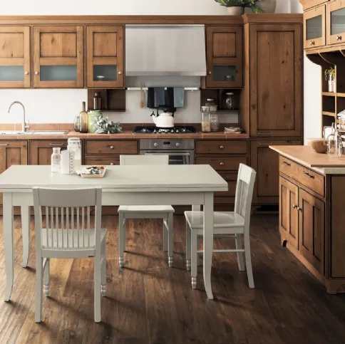 Tavolo allungabile in legno laccato Dover di Scavolini