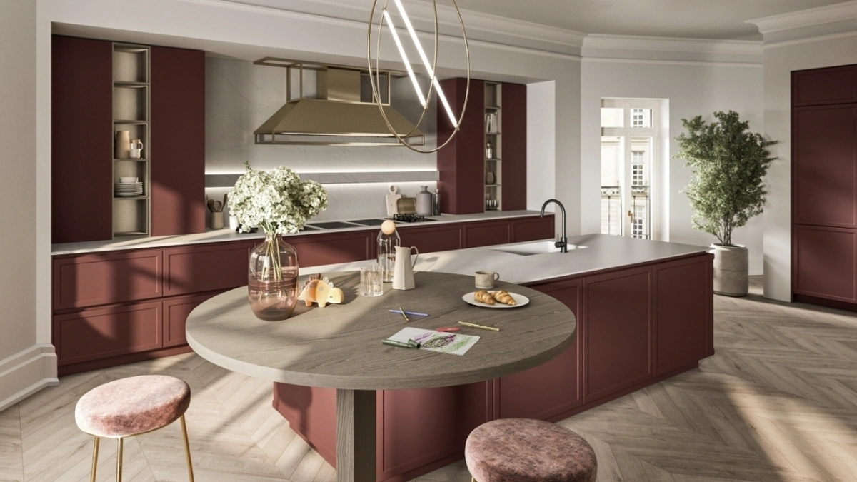 Tavolo snack Plana di Snaidero