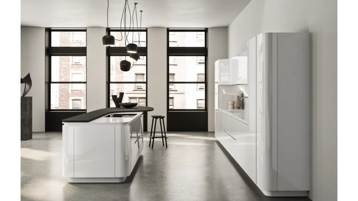 Cucina Design con isola Ola 04 di Snaidero