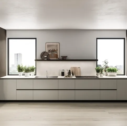 Cucina Moderna angolare Folio 01 di Snaidero