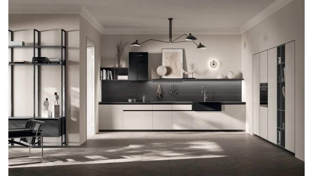 Cucina su misura Mira in decorativo Home Matter e Gate Matter di Scavolini