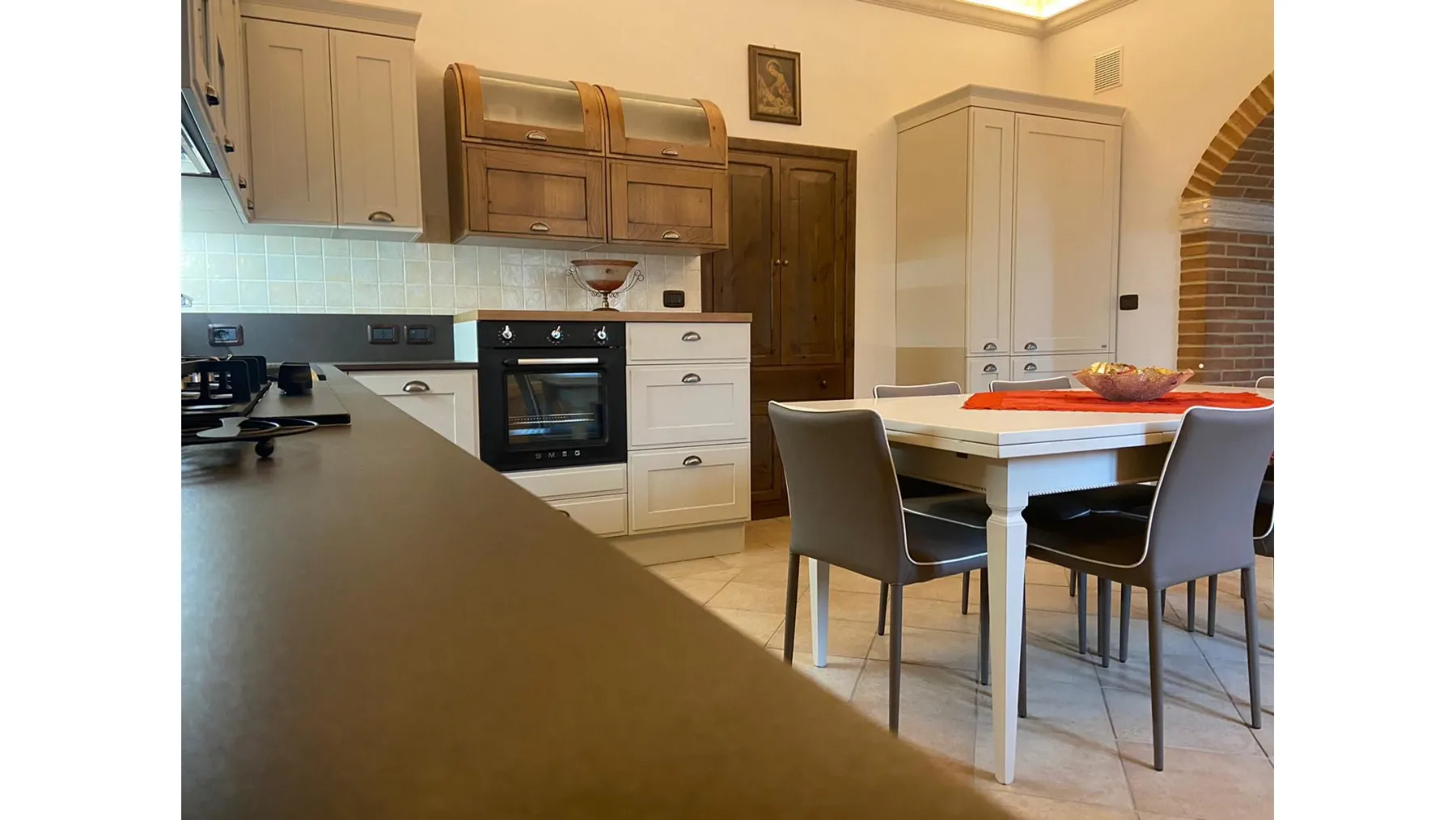 Progetto di cucina in stile, casa privata San Venzano (TR)