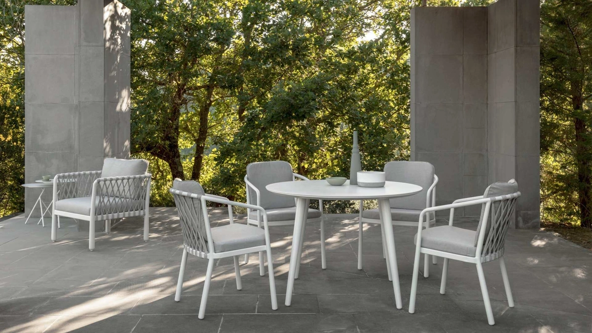 Tavolo in alluminio Sofy di Talenti